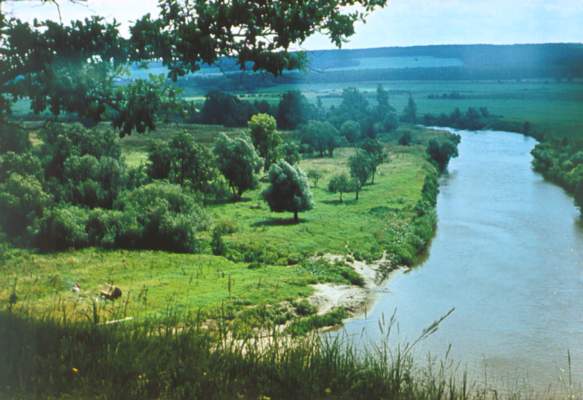 Река Сура.